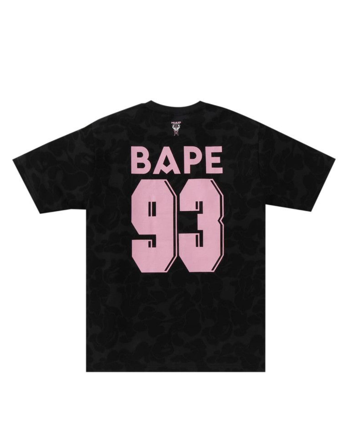 Inter x BAPE Miami CF Camo Tee Black