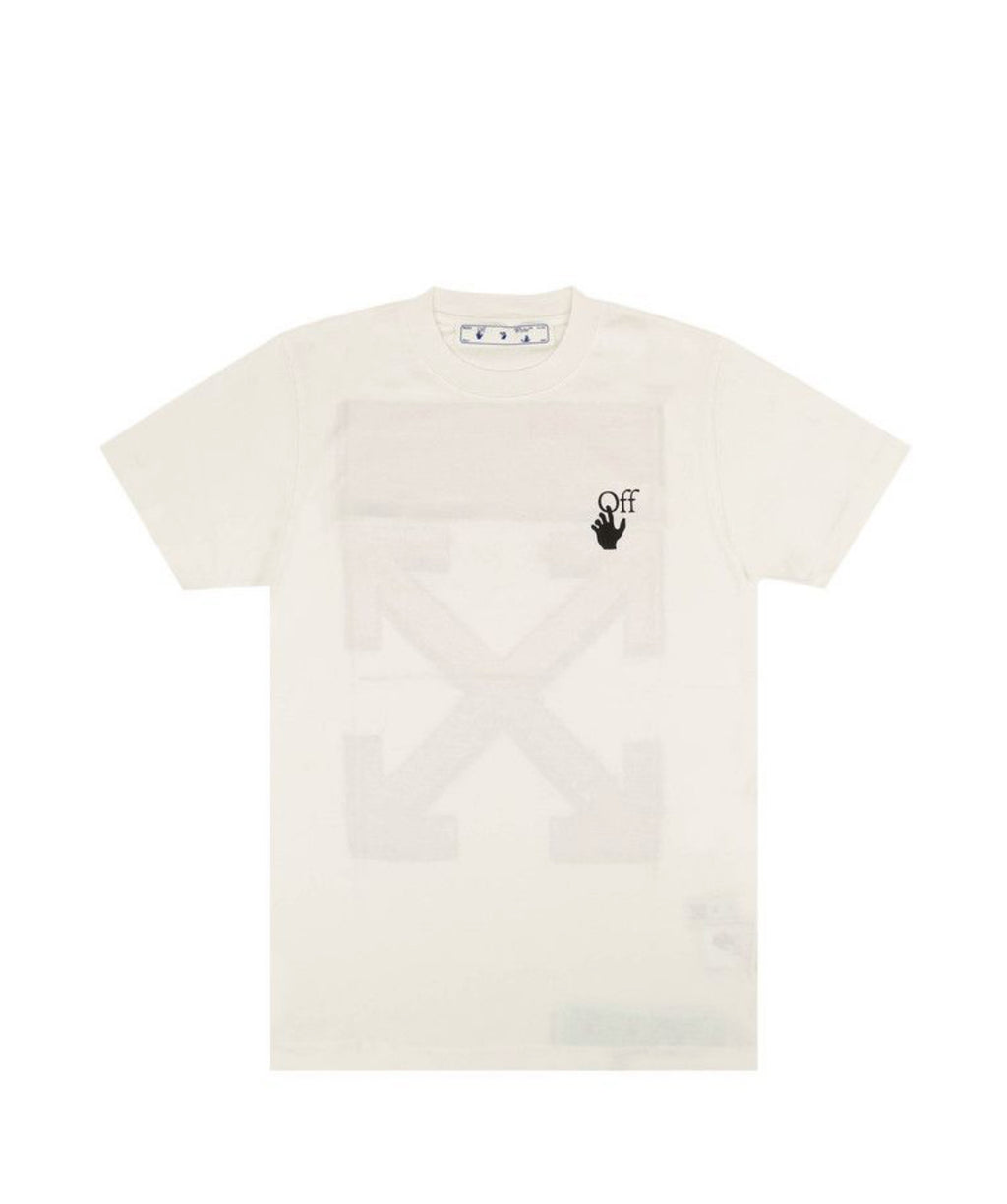Off-White Marker Slim Tee White/Red