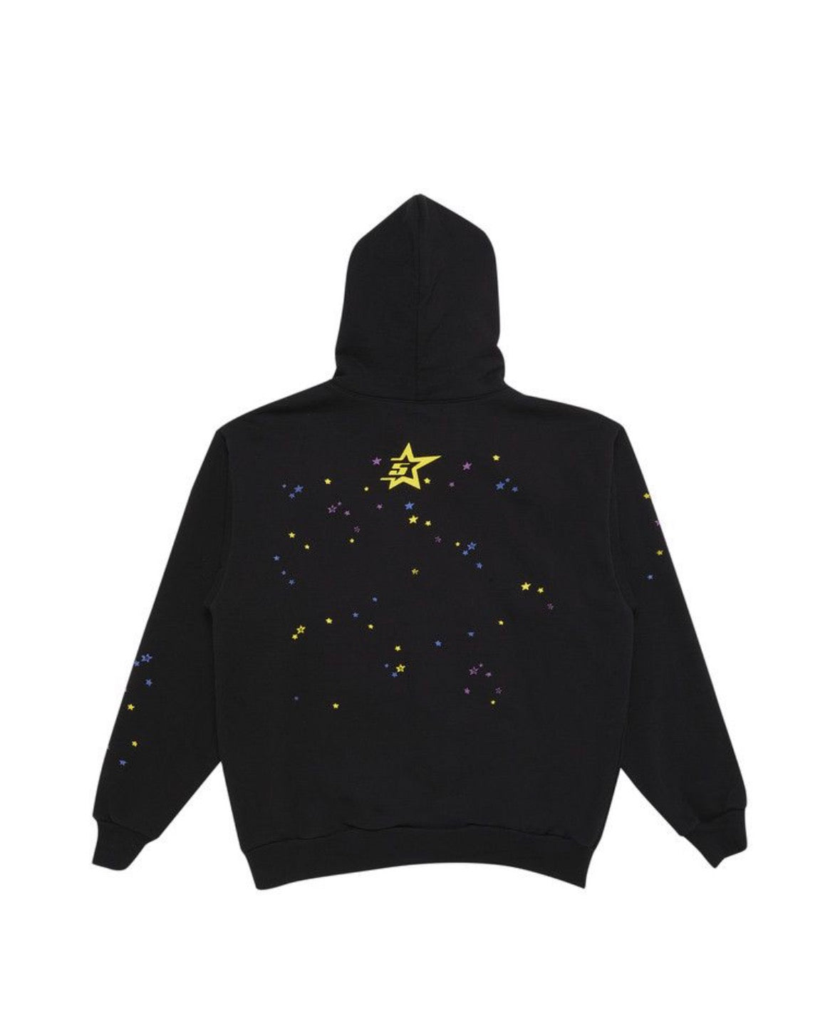 Sp5der Pink Hoodie Black