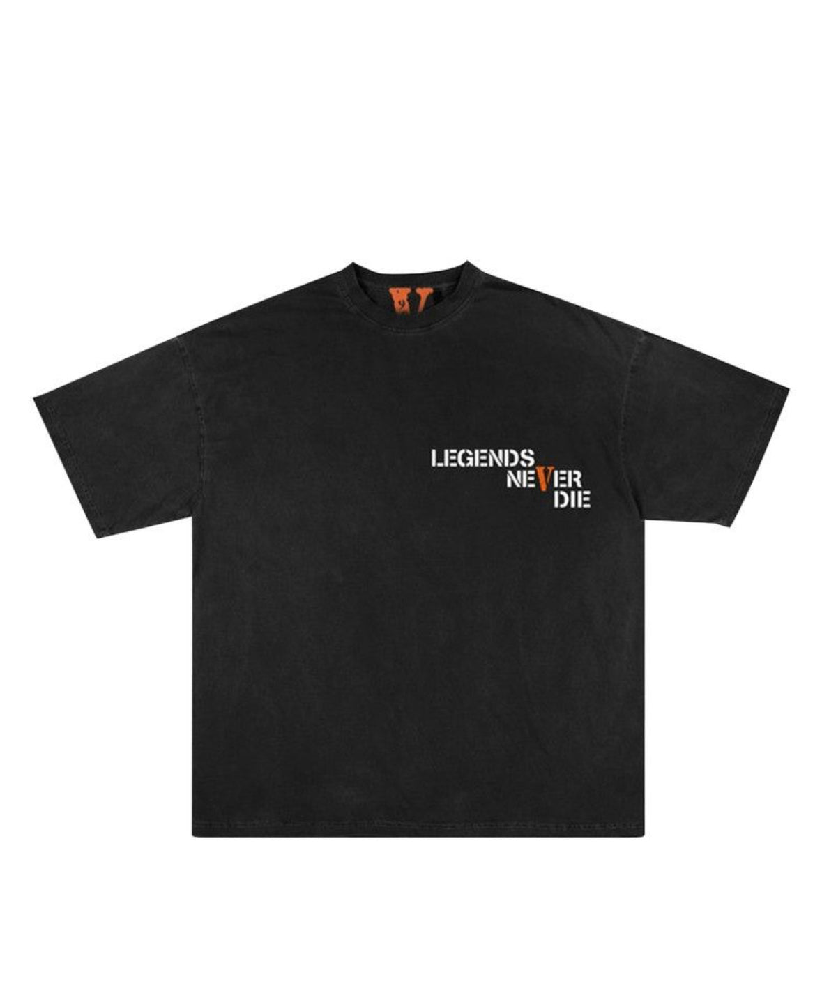 Vlone x Juice WRLD 999 T-Shirt Black