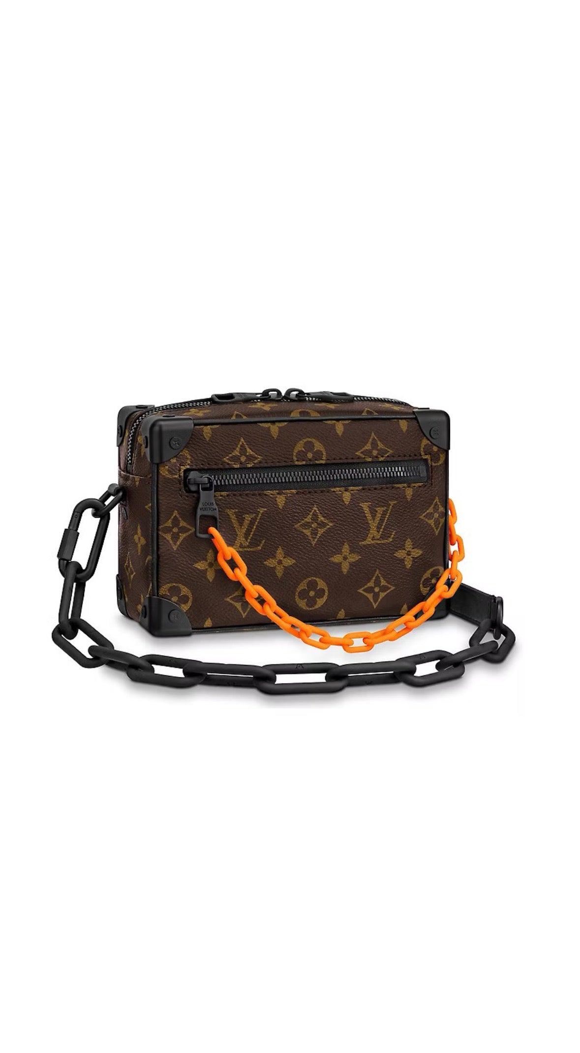Louis Vuitton Monogram Brown/ Orange Mini Soft Trunk