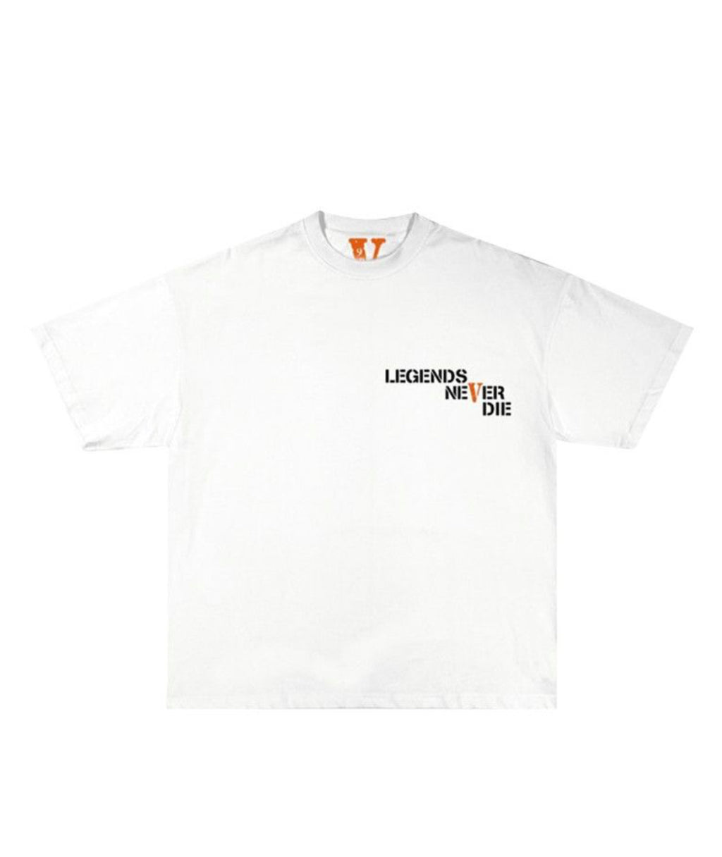 Vlone x Juice WRLD Butterfly Tee White