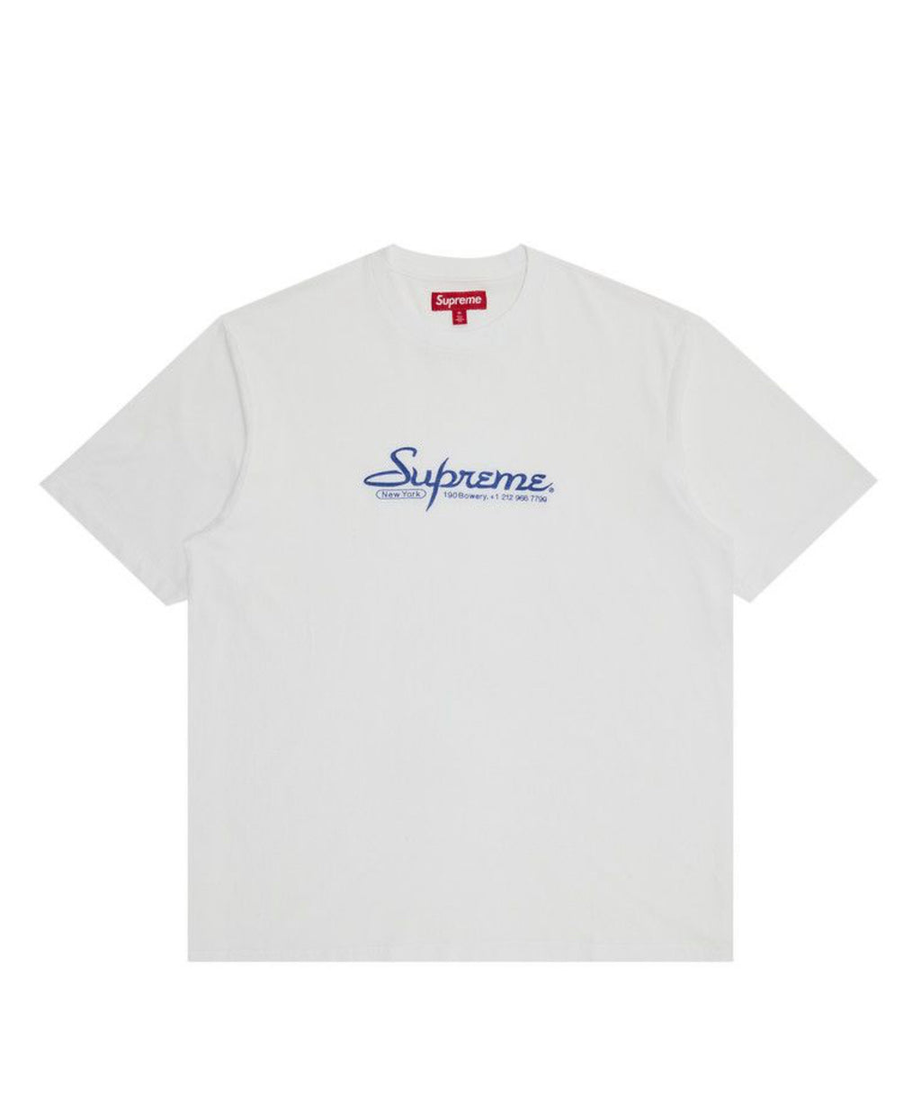 Supreme Contact Short-Sleeve Top White