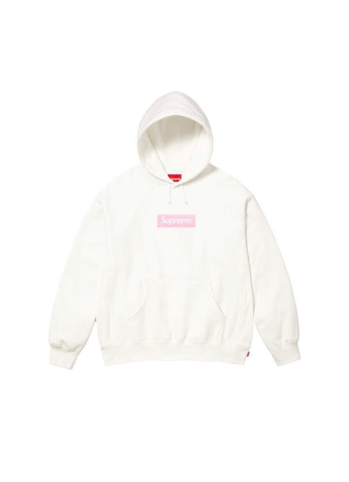 Supreme Box Logo Hooded Sweatshirt White