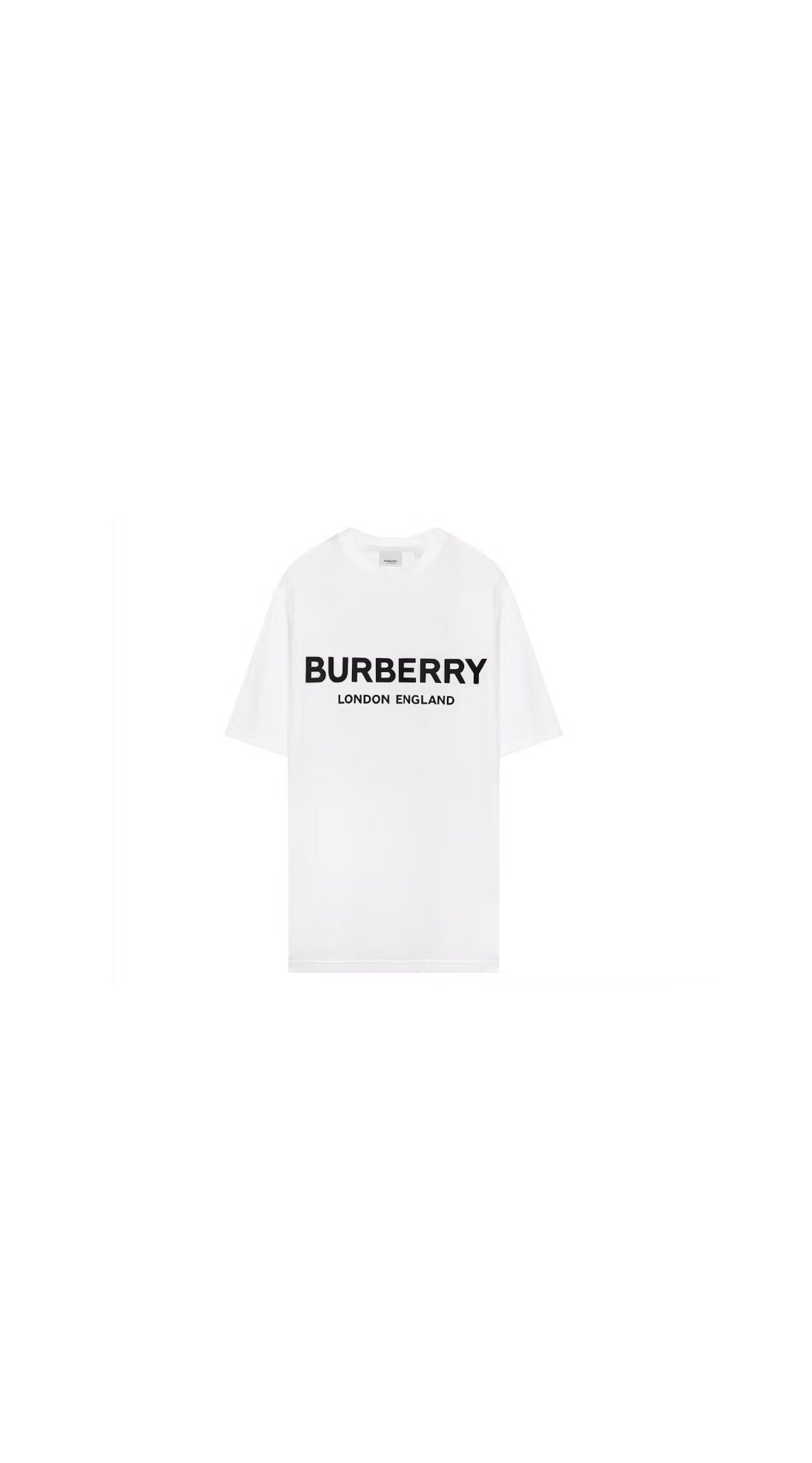 Burberry Logo Print T-Shirt White