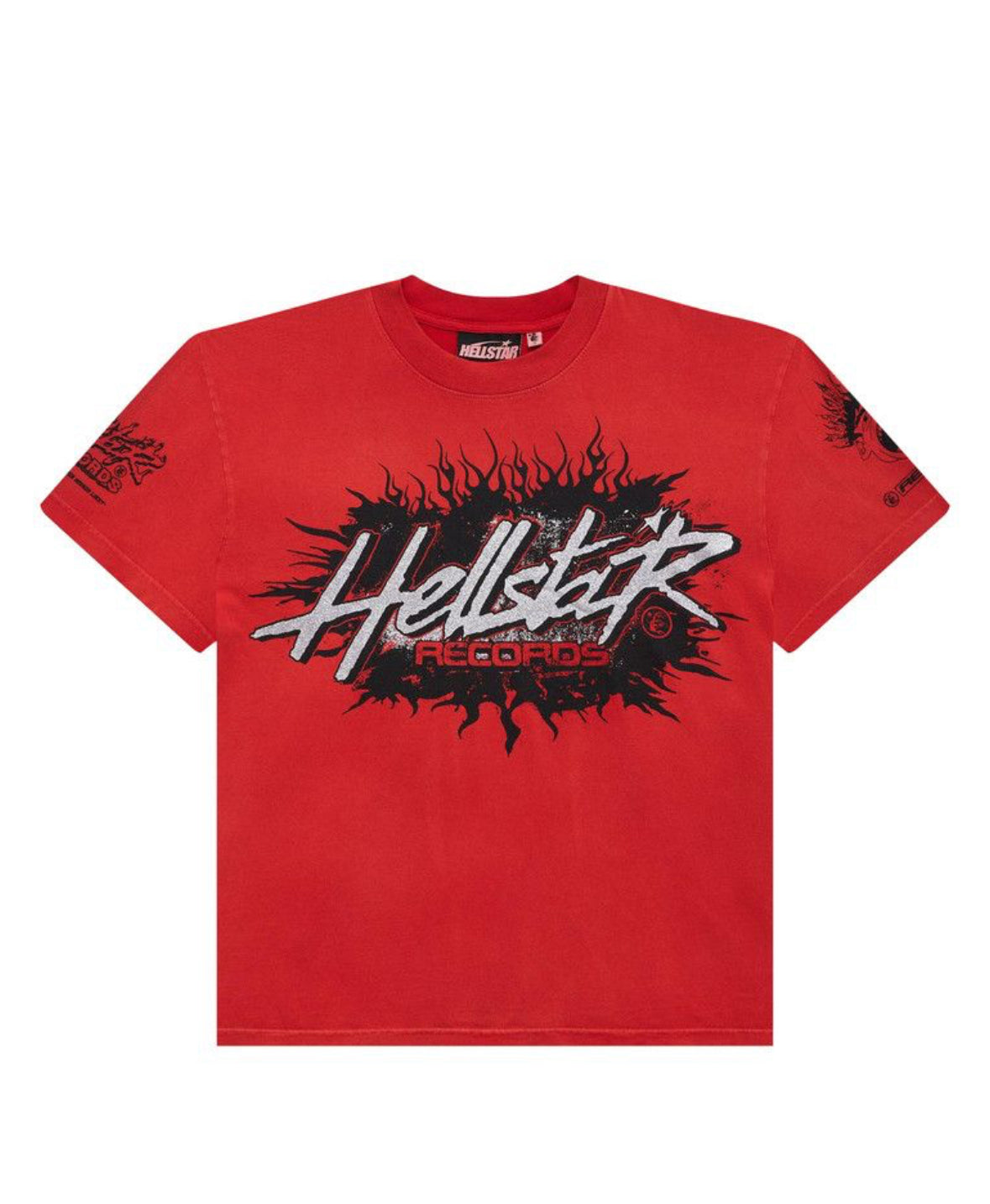 Hellstar Records T-Shirt Red