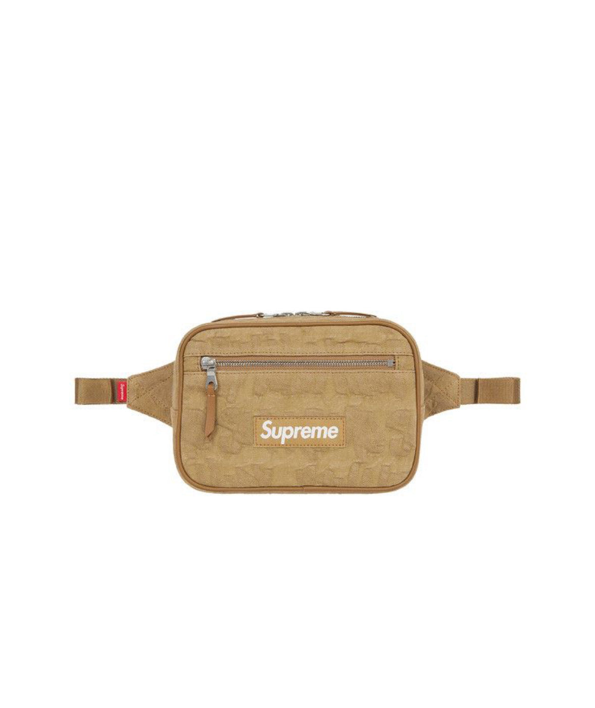 Supreme Fat Tip Jacquard Denin Waist Bag Olive