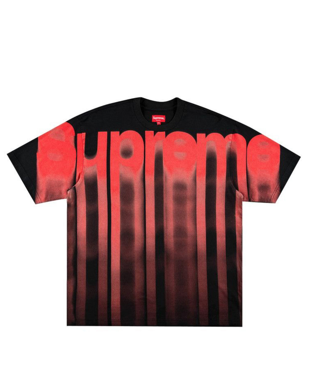 Supreme Bleed Logo Sleeve Top Black