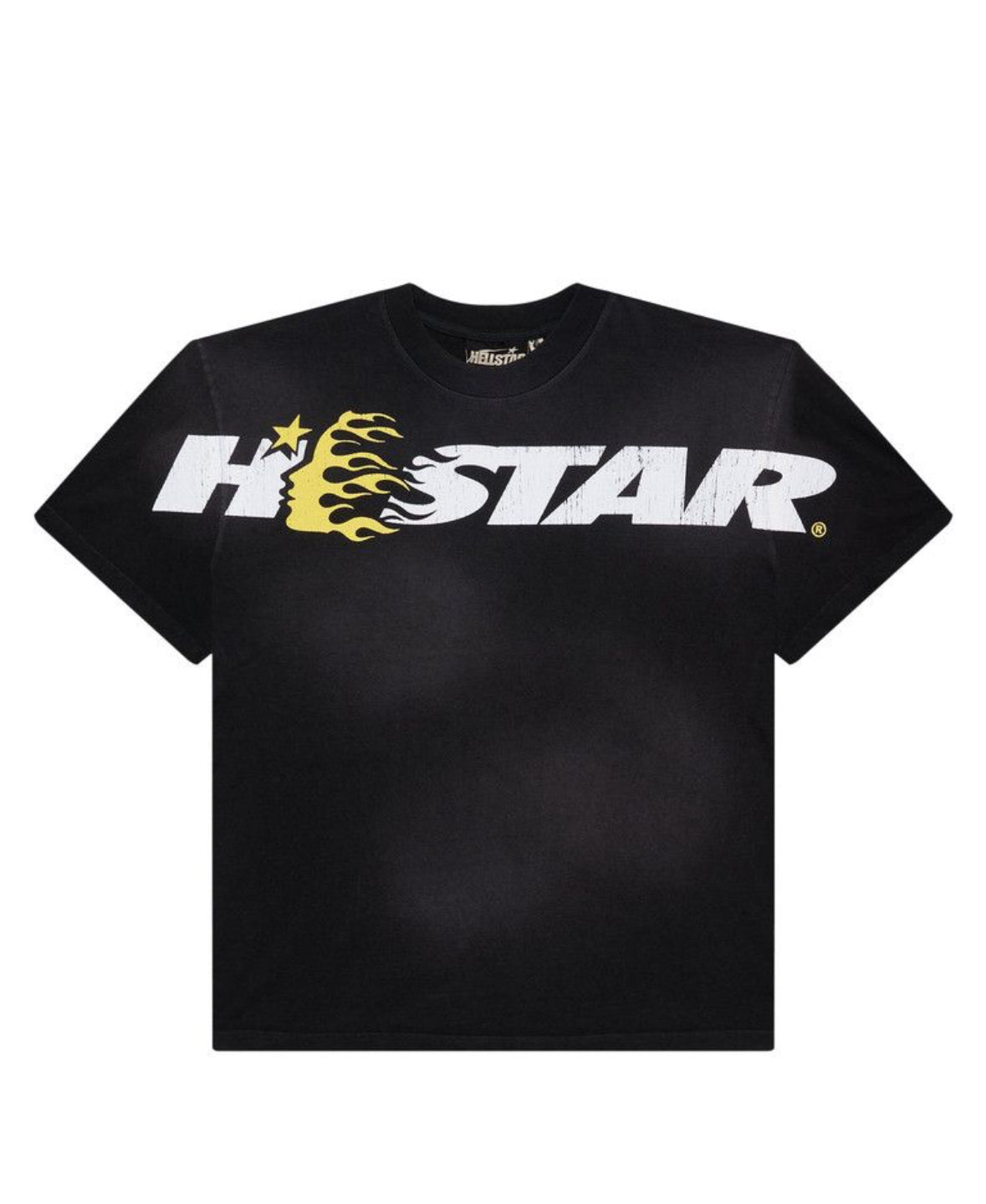 Hellstar Studios Cartoon Logo T-Shirt Yellow
