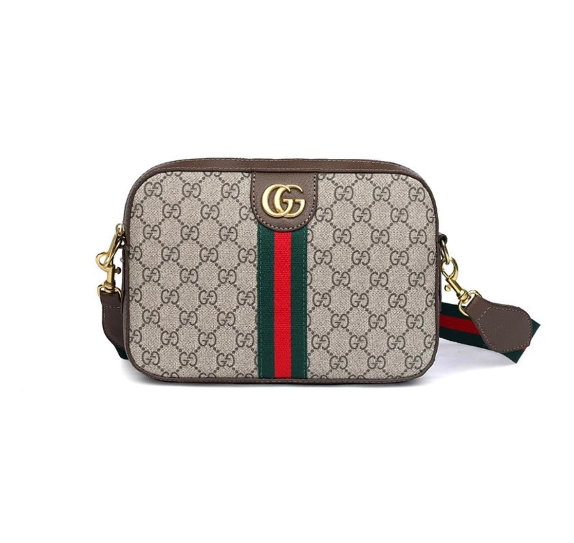 Gucci Ophidia Small Camera Bag Beige