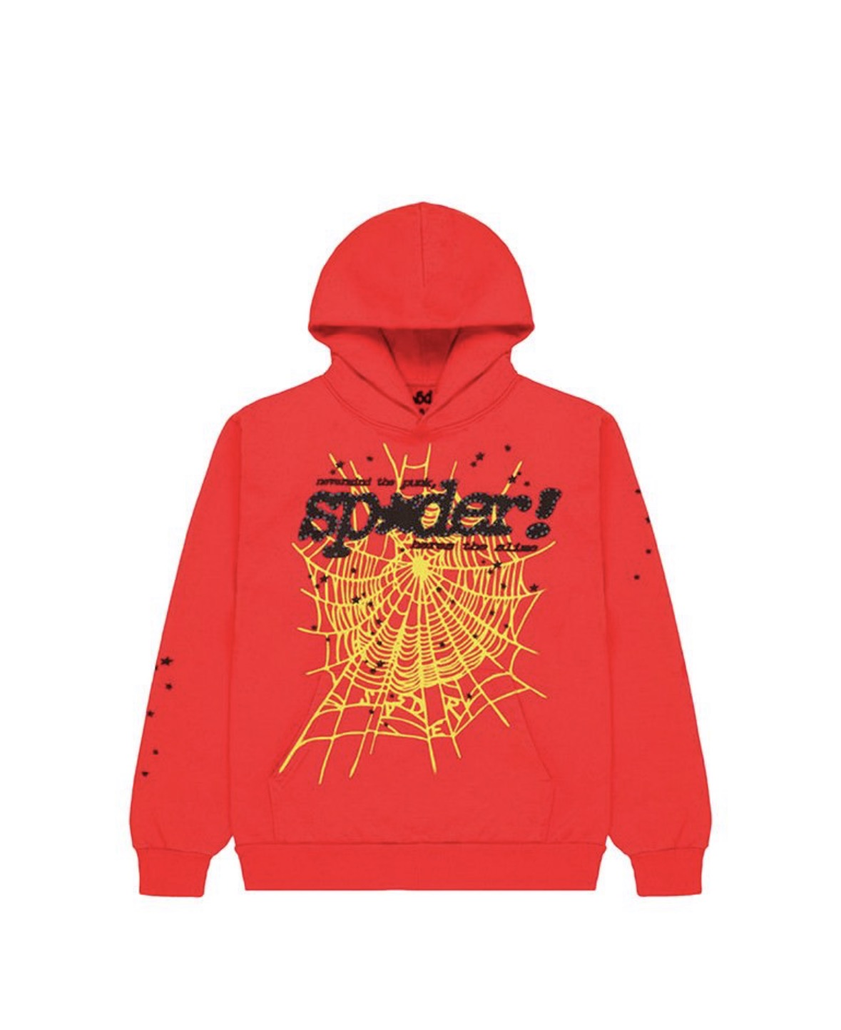 Sp5der Hoodie Red