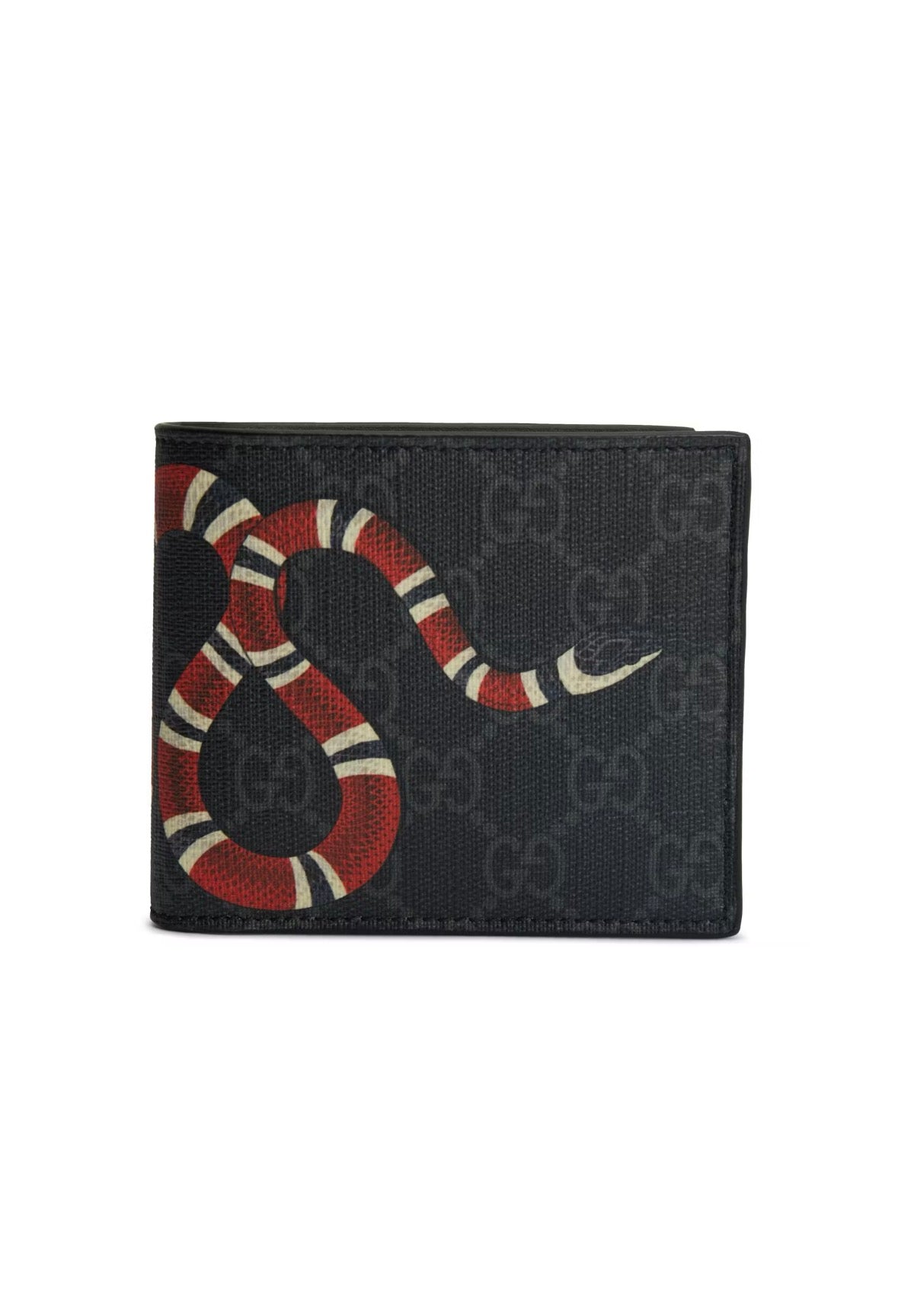 Gucci Wallet Kingsnake GG Supreme Black