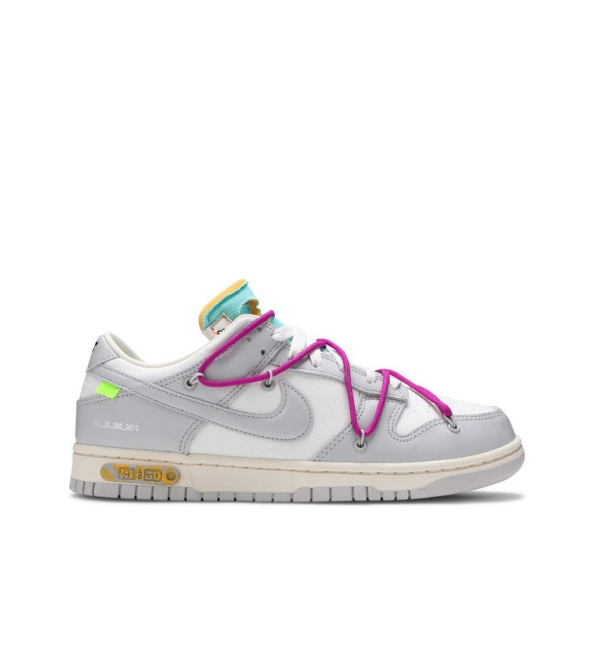 Off-White x Nike Dunk Low LOT 21 of 50