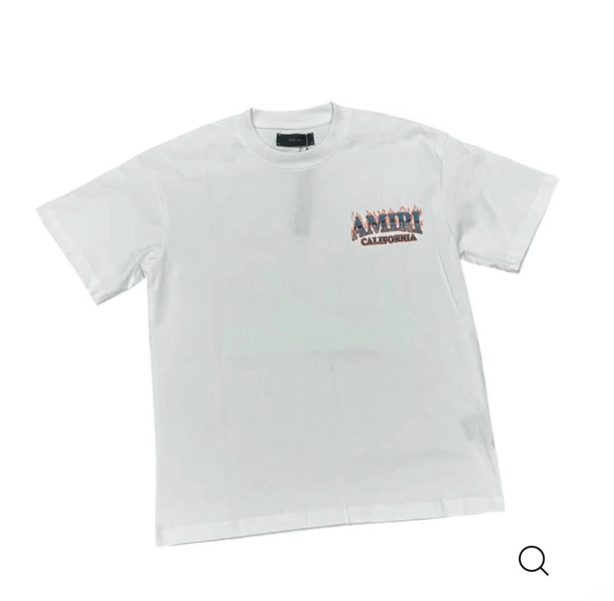Amiri California White Tee