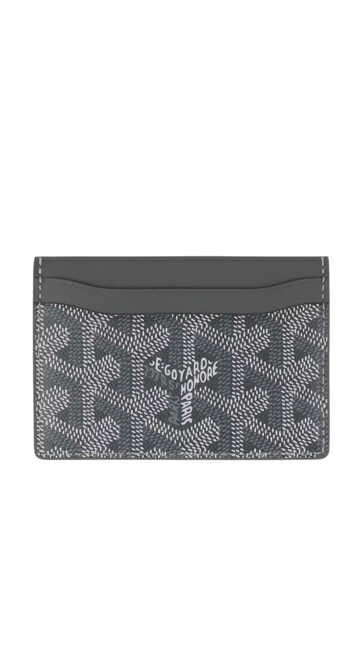 Goyard Saint Sulpice Card Wallet Gray