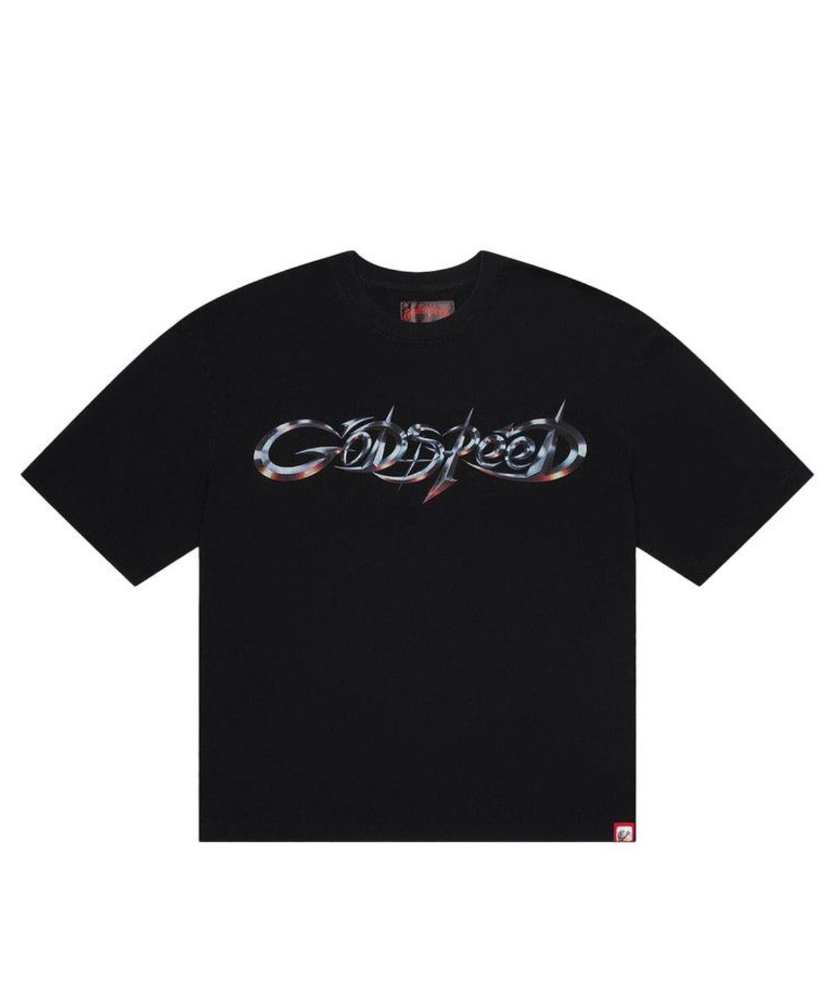 Godspeed New Age Logo T-Shirt Black Wash