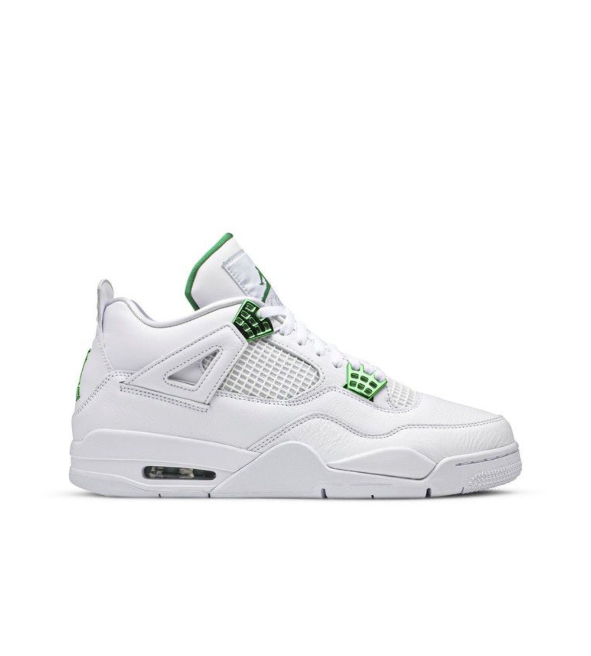 Retro 4 Metallic Green