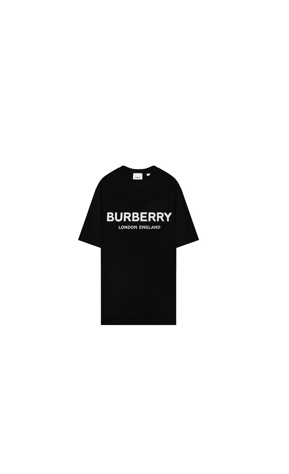 Burberry T-Shirt Logo Print Black
