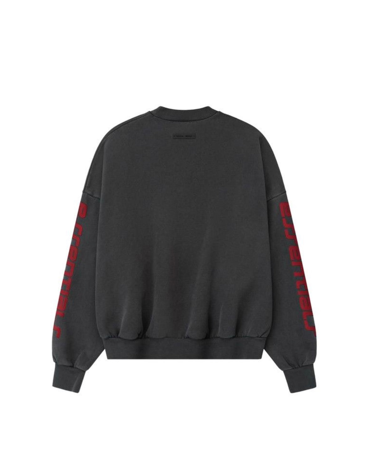 Fear For God Essentials Chicago Heavy Fleece Cropped Sweatshirt Iron Grey
