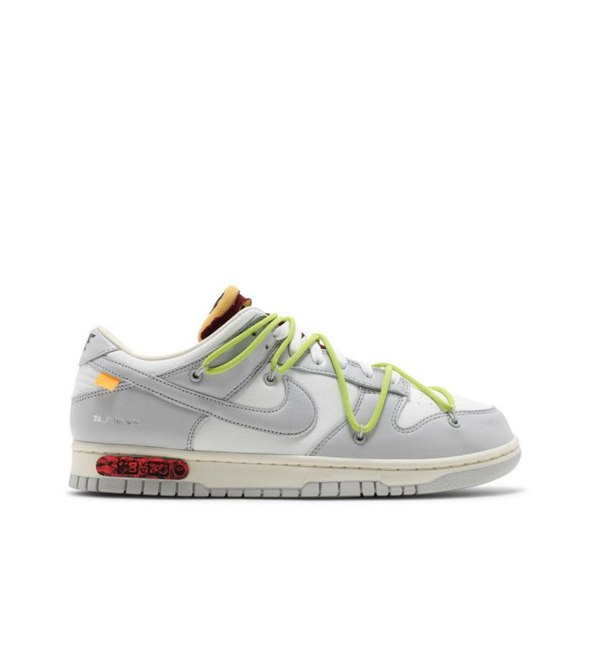 Off White x Nike Dunk Low LOT 08 of 50