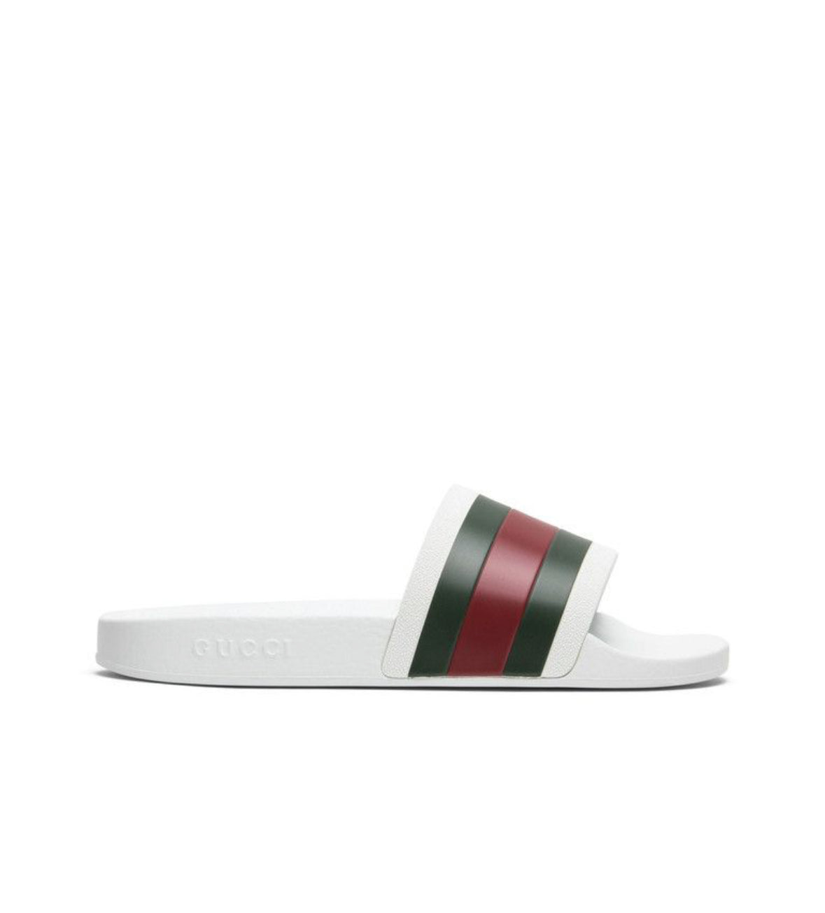 Gucci Pursuit ‘72 Rubber Slide White