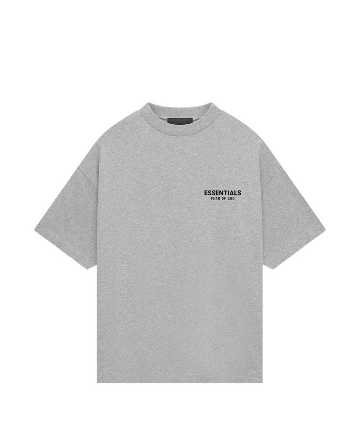 Fear for God Essentials Crewneck Light Heather Grey