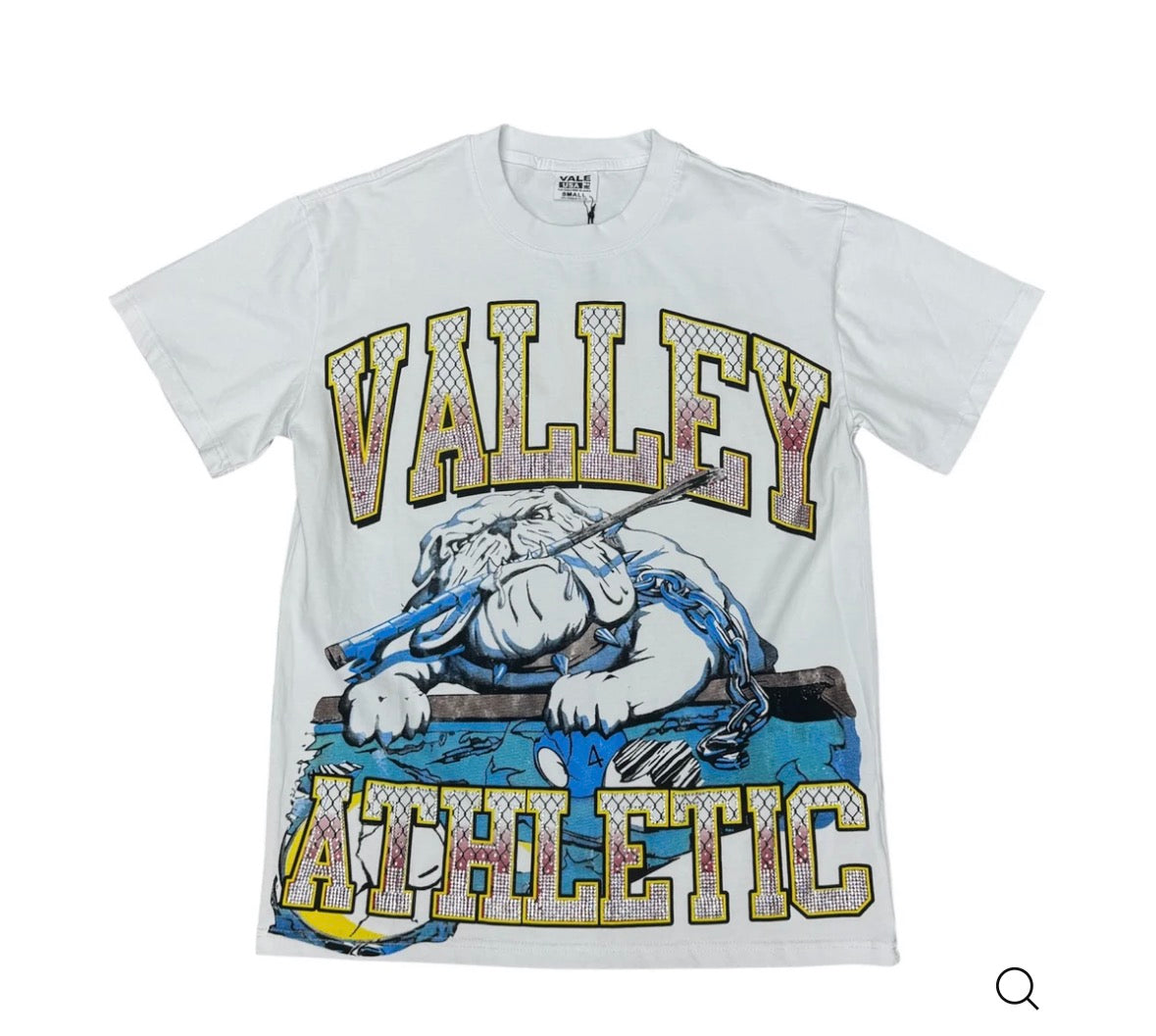 Valley “Athletic” White Tee