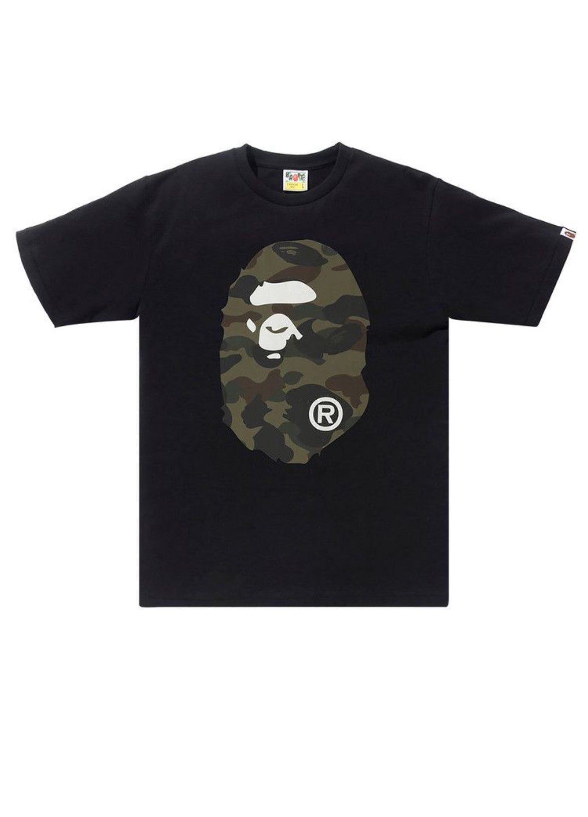 Bape 1st Camo Big Ape T-Shirt Green/ Black