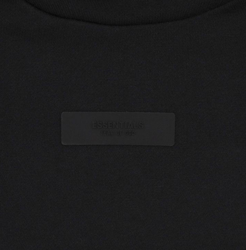 Fear For God Essentials Hoodie Jet Black