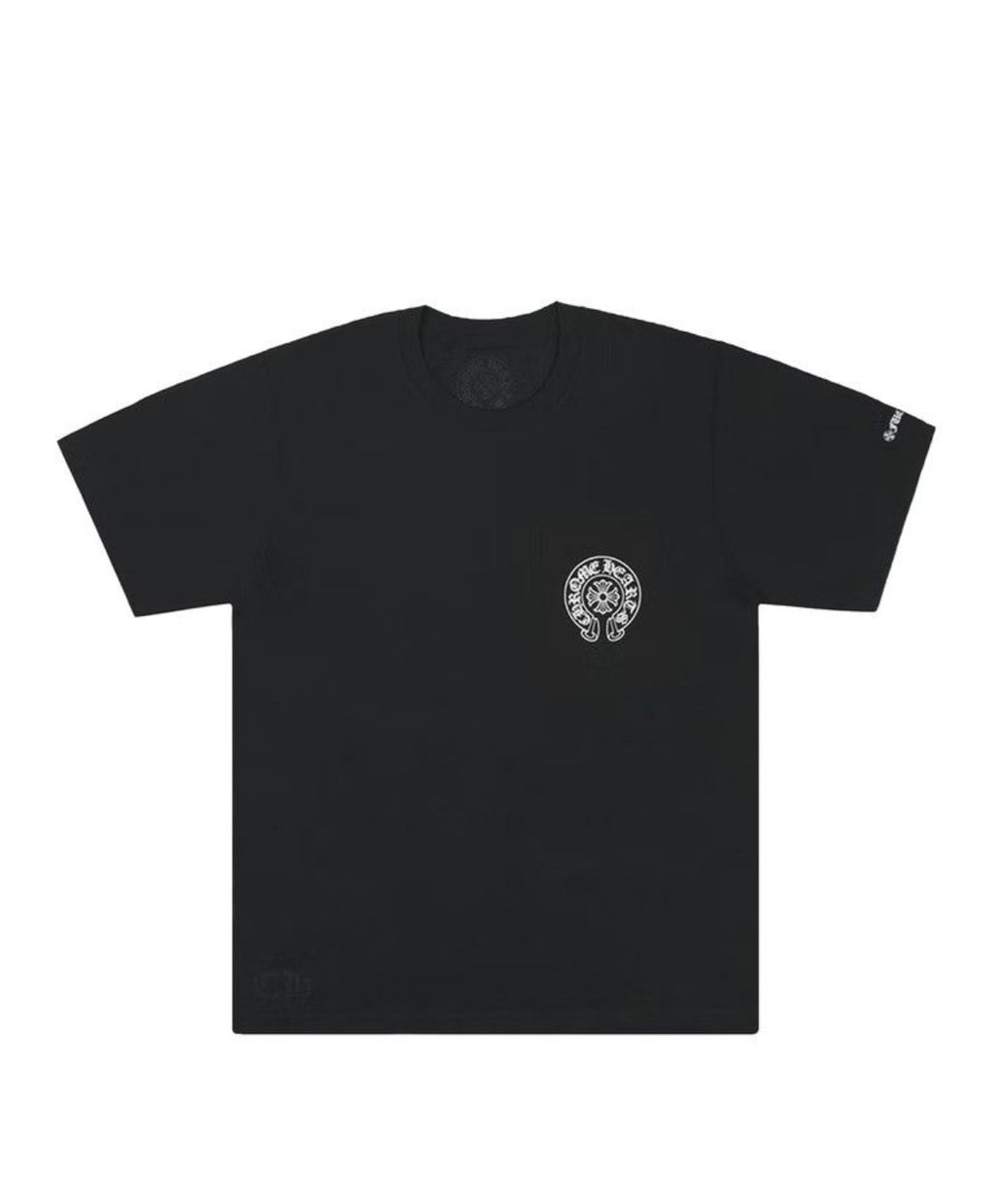 Chrome Hearts Horseshoe Logo Pocket T-Shirt Black