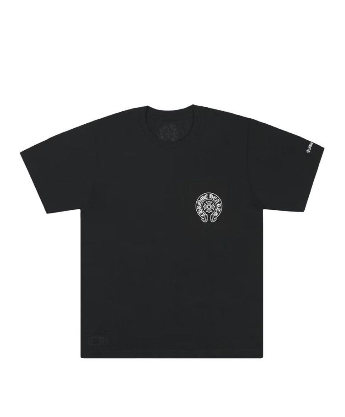 Chrome Hearts Horseshoe Logo Pocket T-Shirt Black