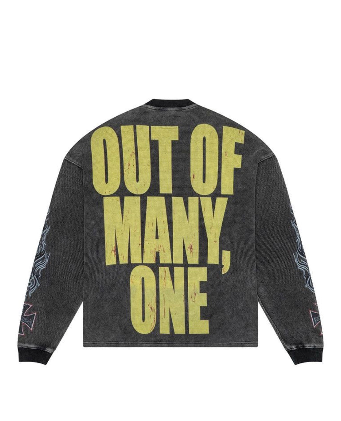 Godspeed Long Lonely Road Thermal Long Sleeve Grey Wash