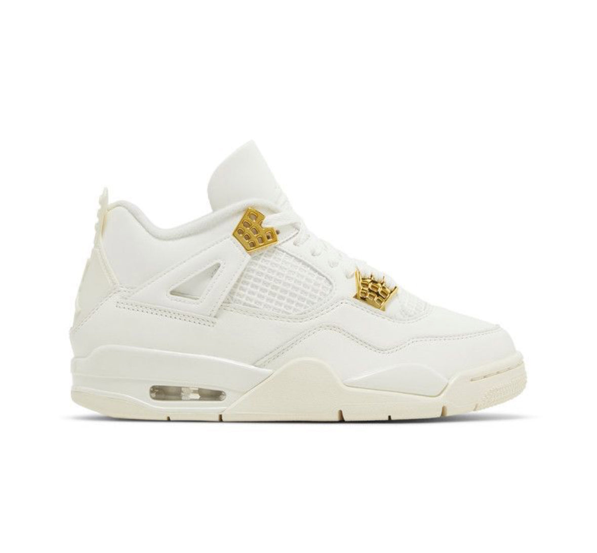 Retro 4 Metallic Gold