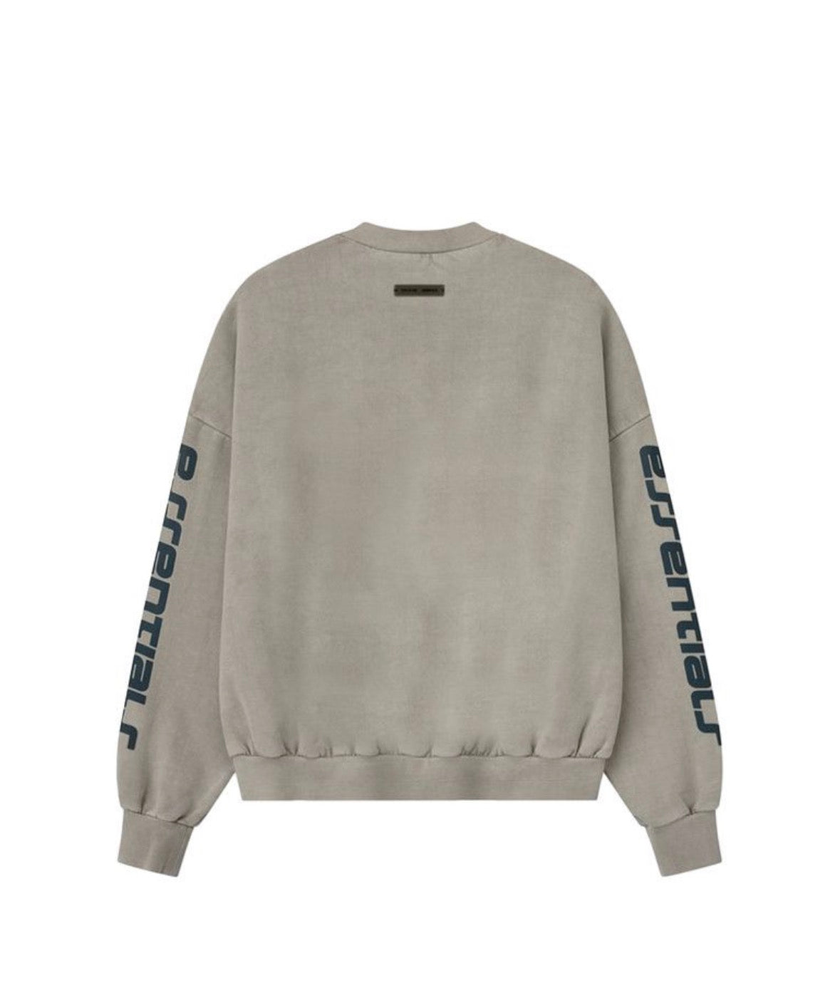 Fear For God Essentials Heavy Fleece Cropped Relaxed Sweet Smoke Grey