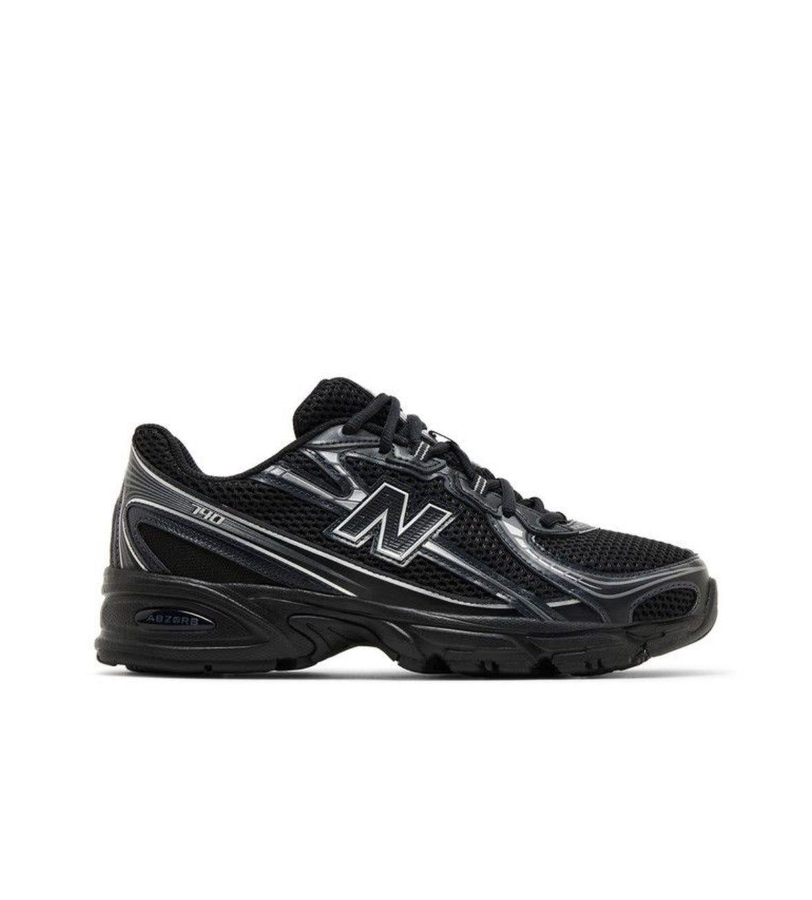 New Balance 740 Black Silver Metallic