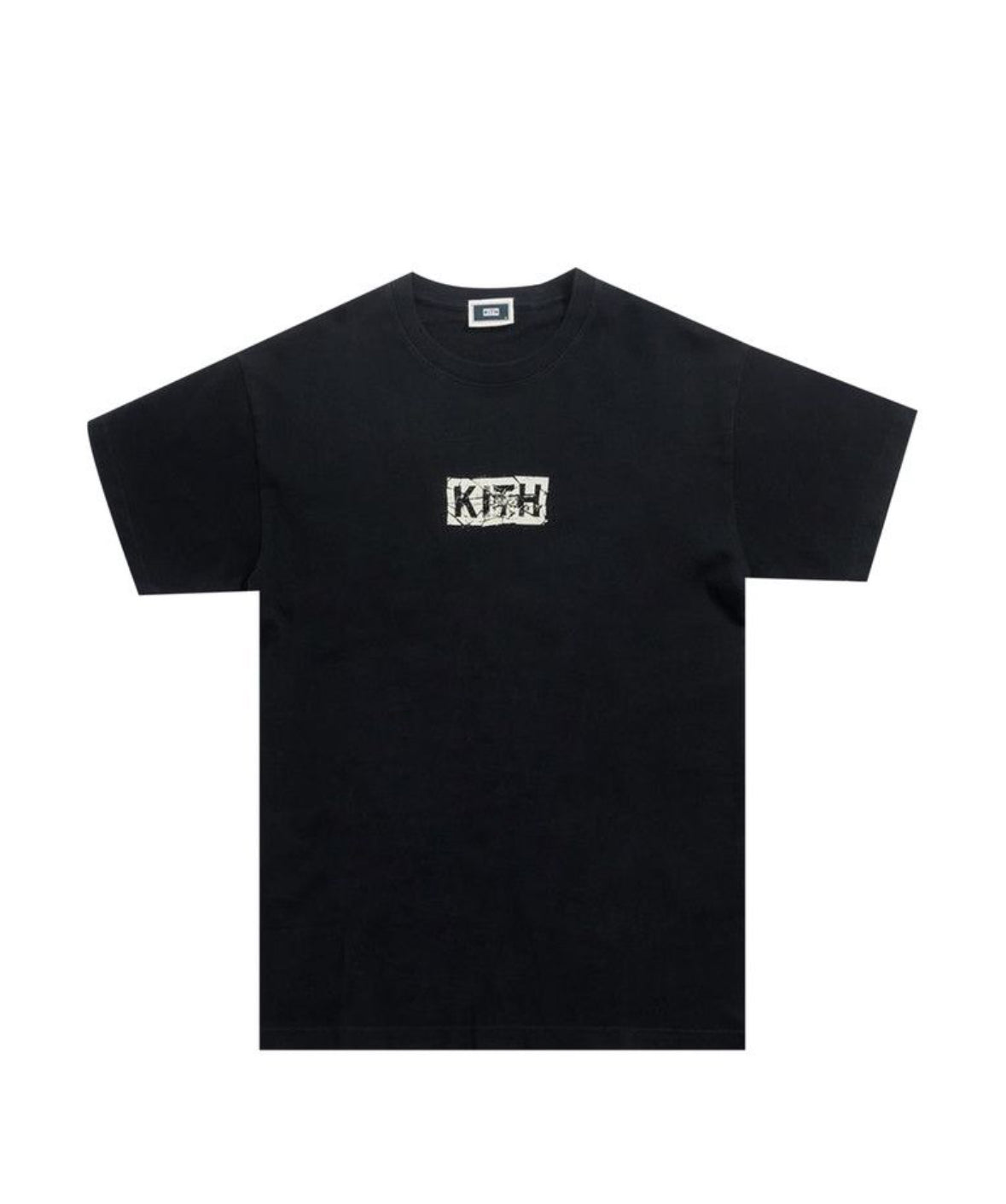 Kith Splintered Logo T-Shirt Black
