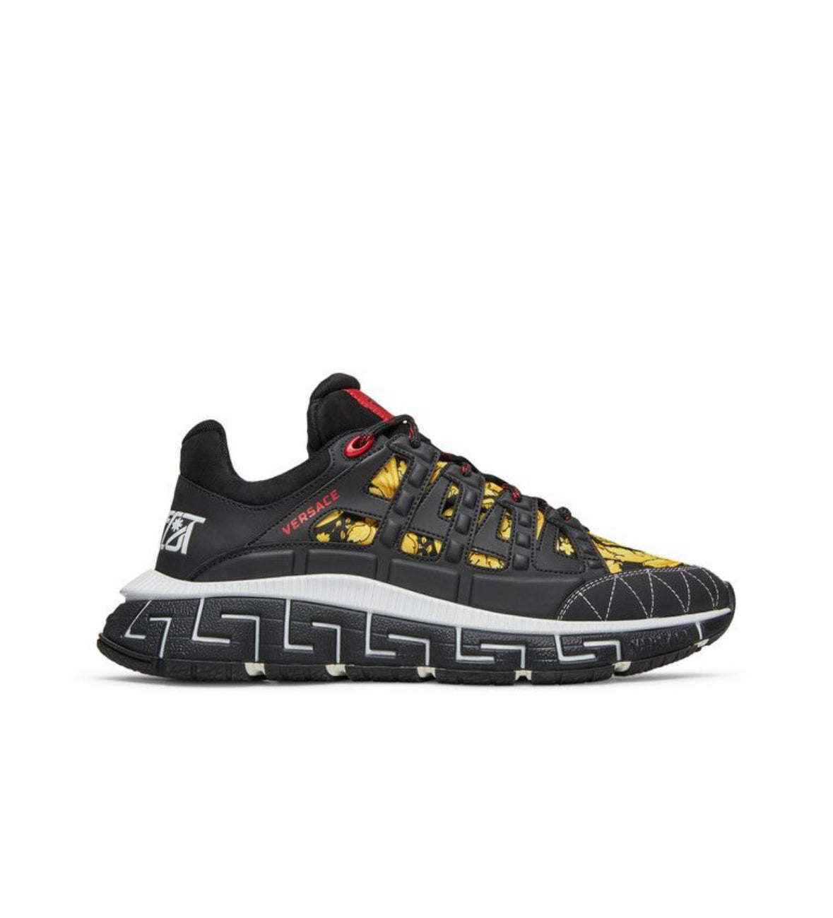 Versace Trigreca Borocco Print Black