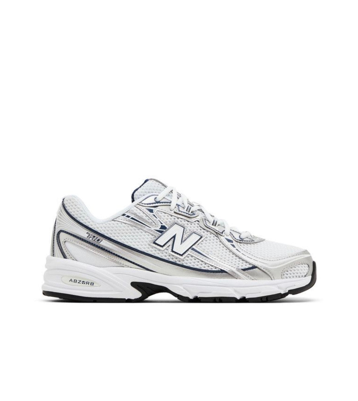 New Balance 740v2 White Navy Shadow Grey