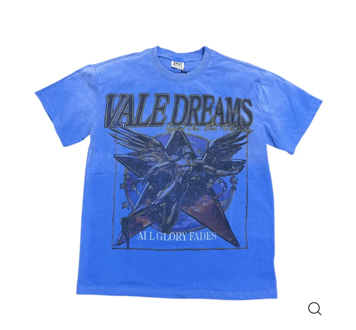 Valley “All Glory Fades” Blue Tee