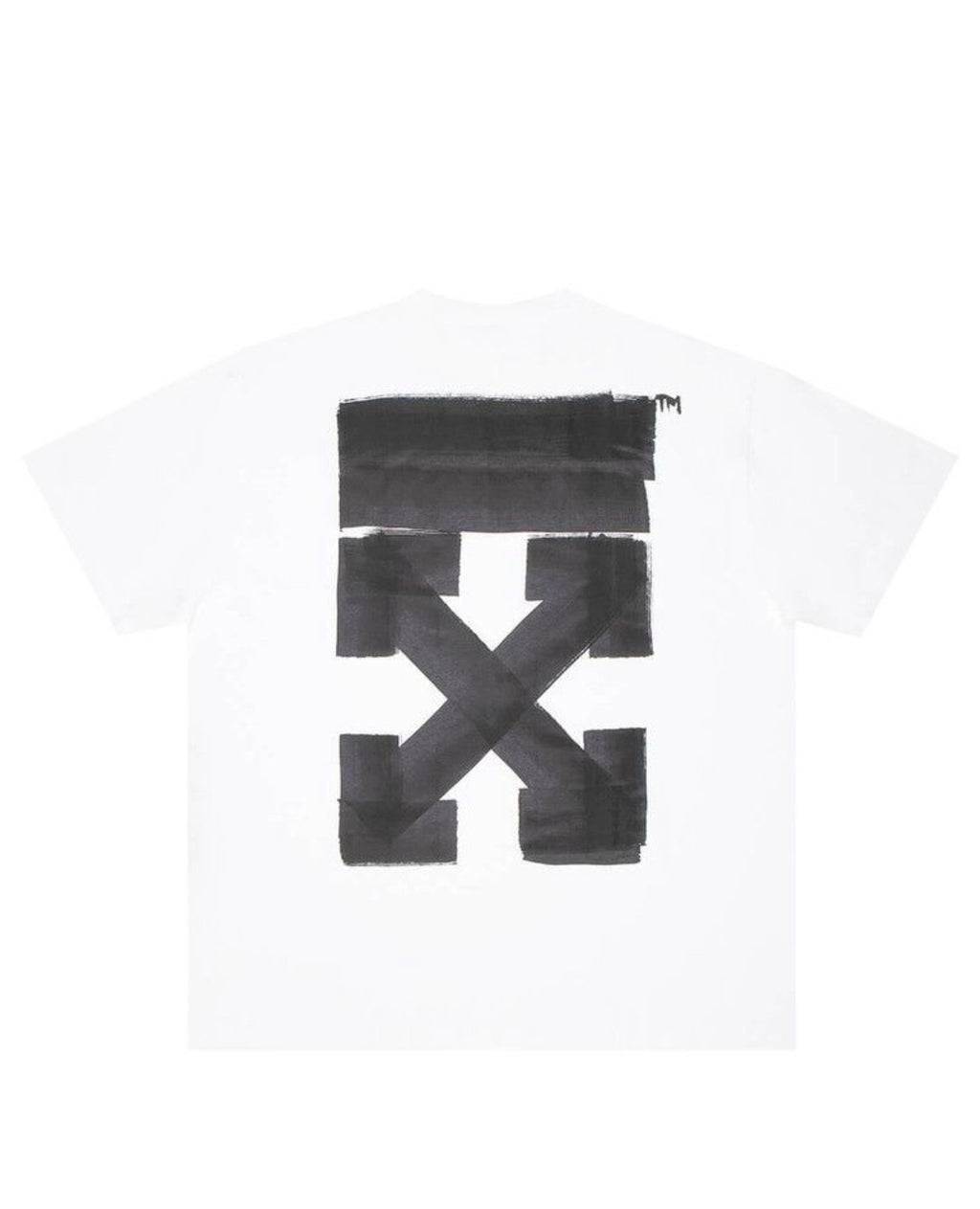 Off-White Jumbo Marker Short Sleeve Over Tee White/Black
