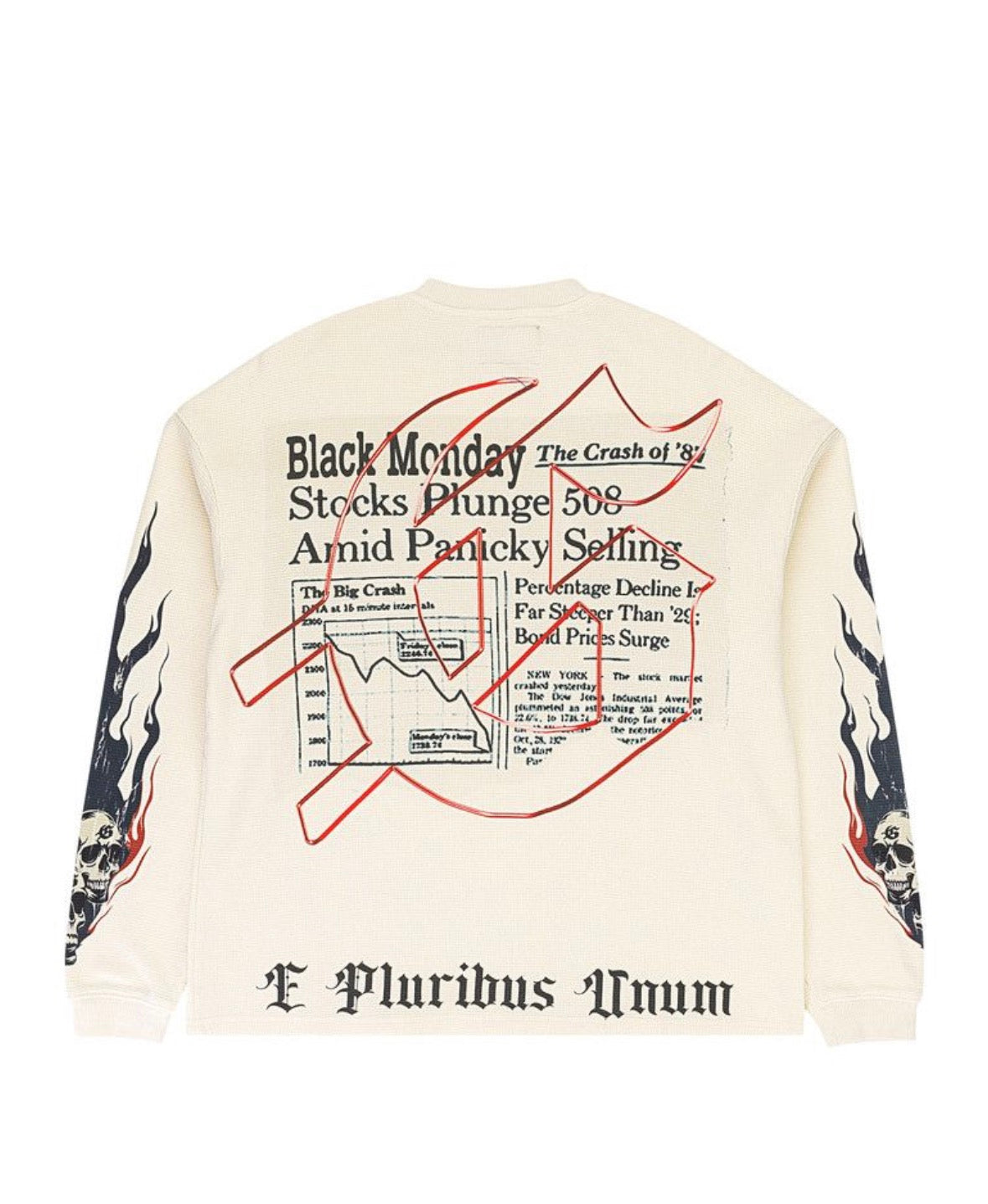 Godspeed Black Monday Thermal Long Sleeve T-Shirt Bone