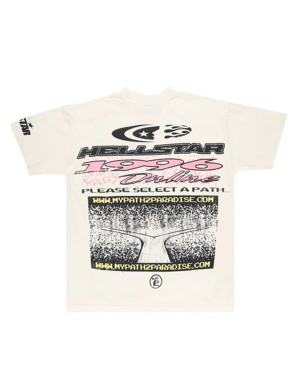 Hellstar Pixel T-Shirt White