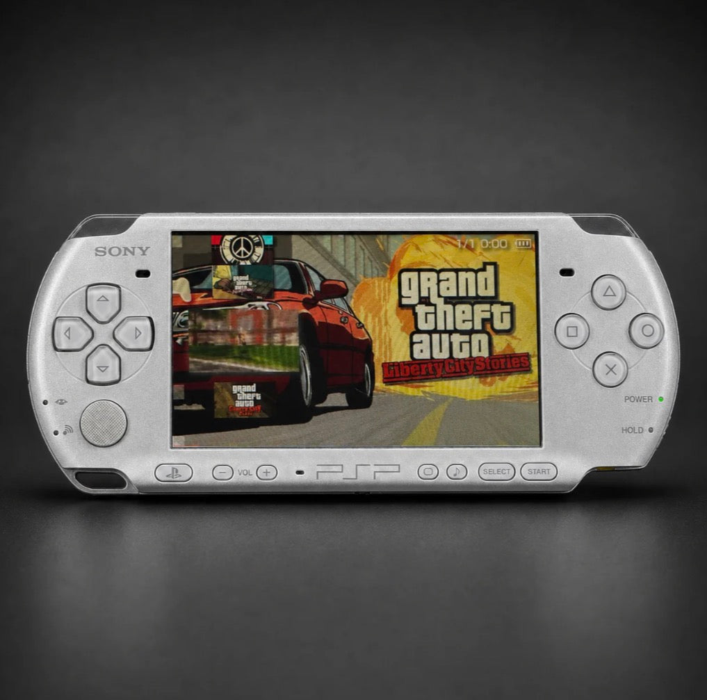 PSP 3000 White 64GB Original Case #1082
