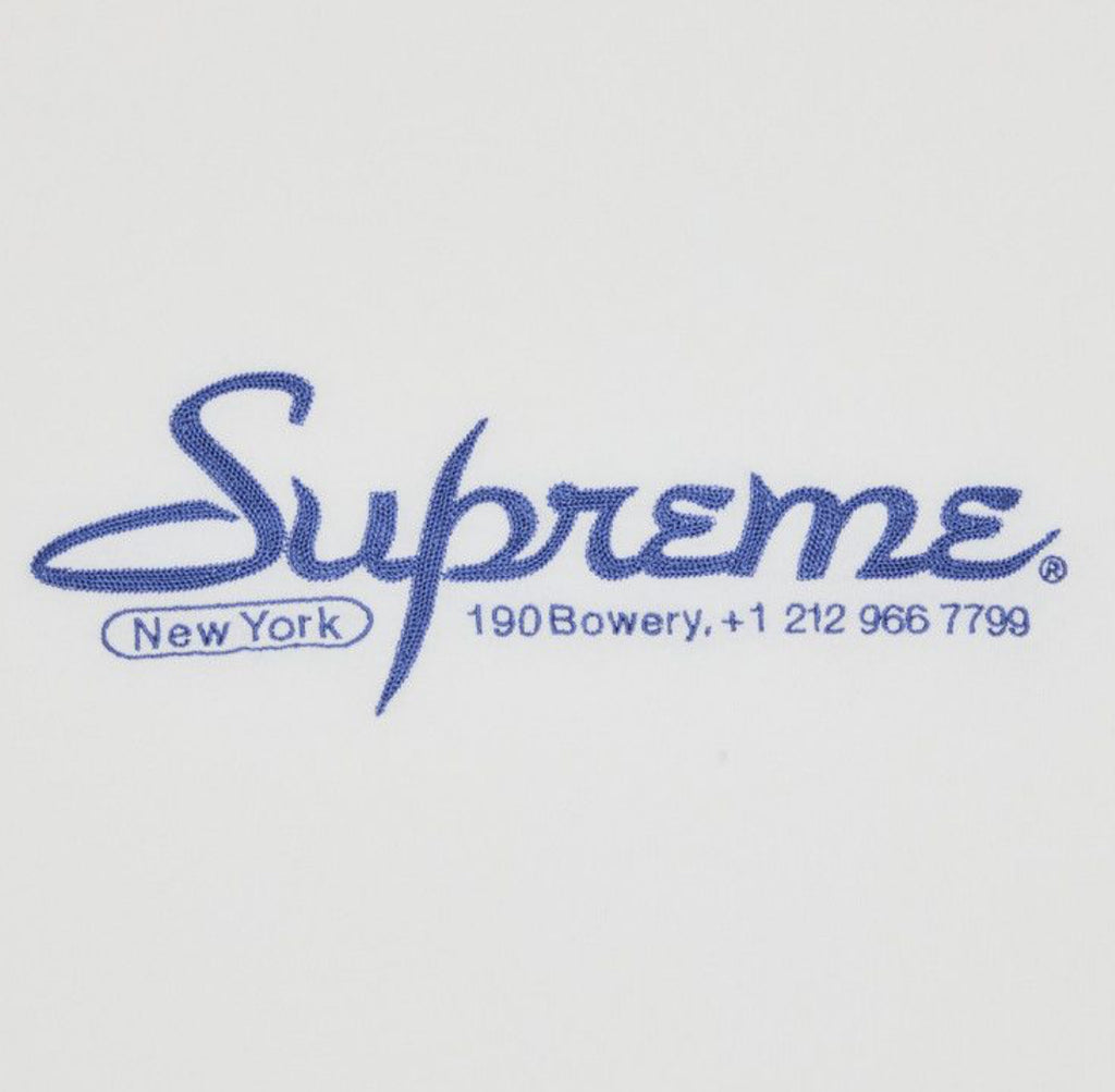 Supreme Contact Short-Sleeve Top White