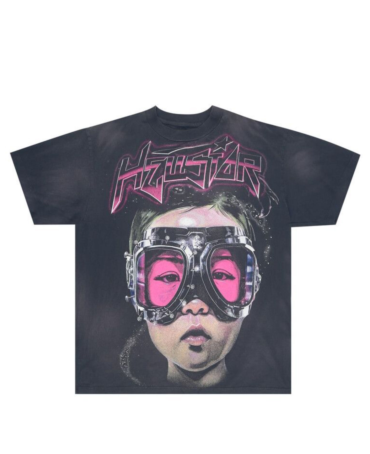 Hellstar The Future T-Shirt Black/Pink