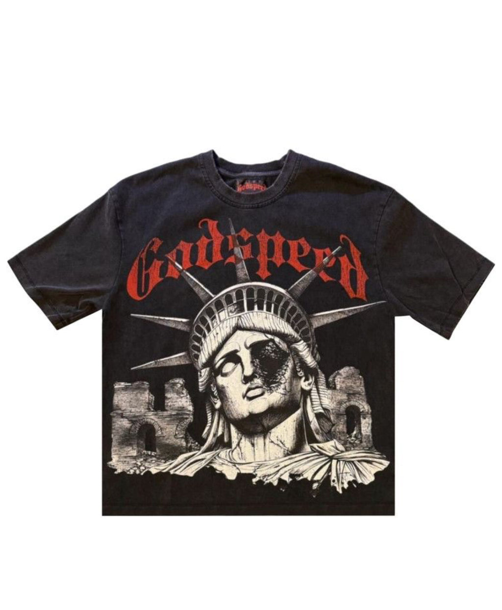 Godspeed R.O.M.E.T T-Shirt Black Wash