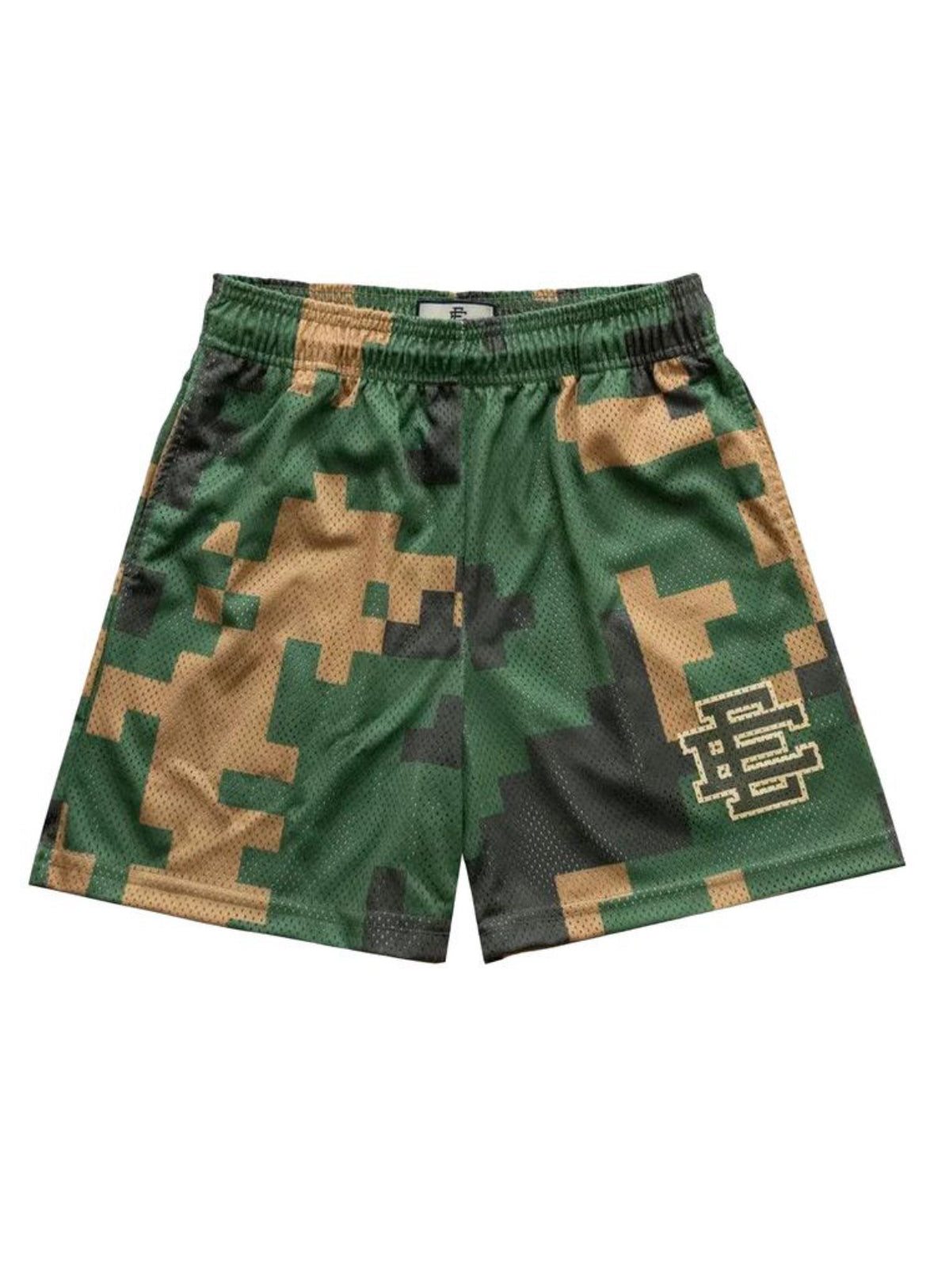 Eric Emanuel Basic Short Green Digital Camo