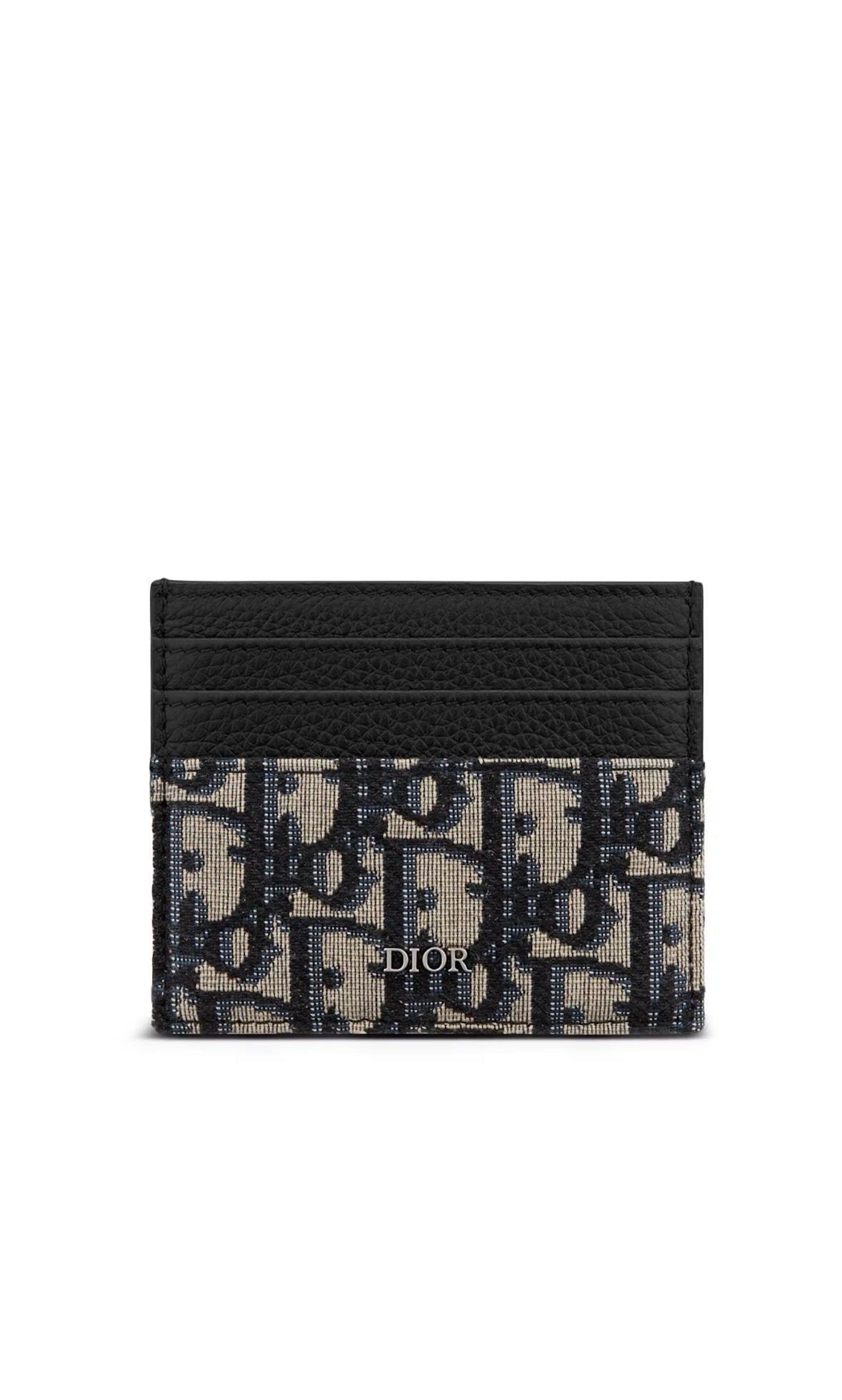 Dior Oblique Jacquard Card Holder