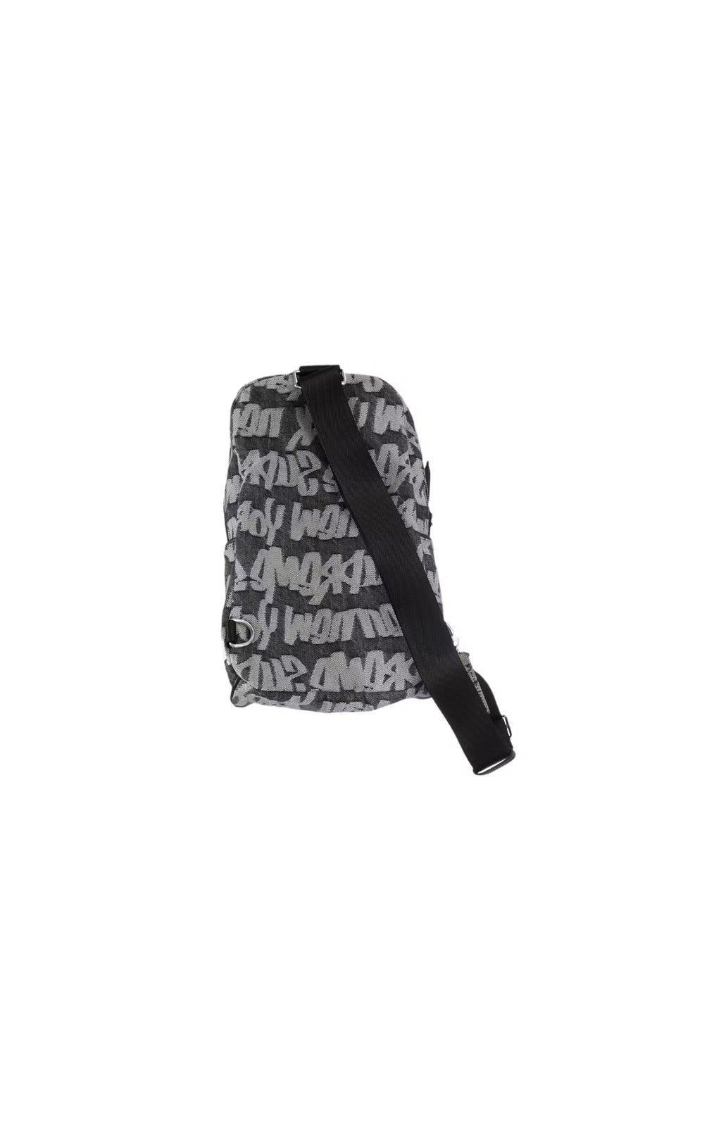 Supreme Fat Tip Jacquard Denin Sling Bag Black
