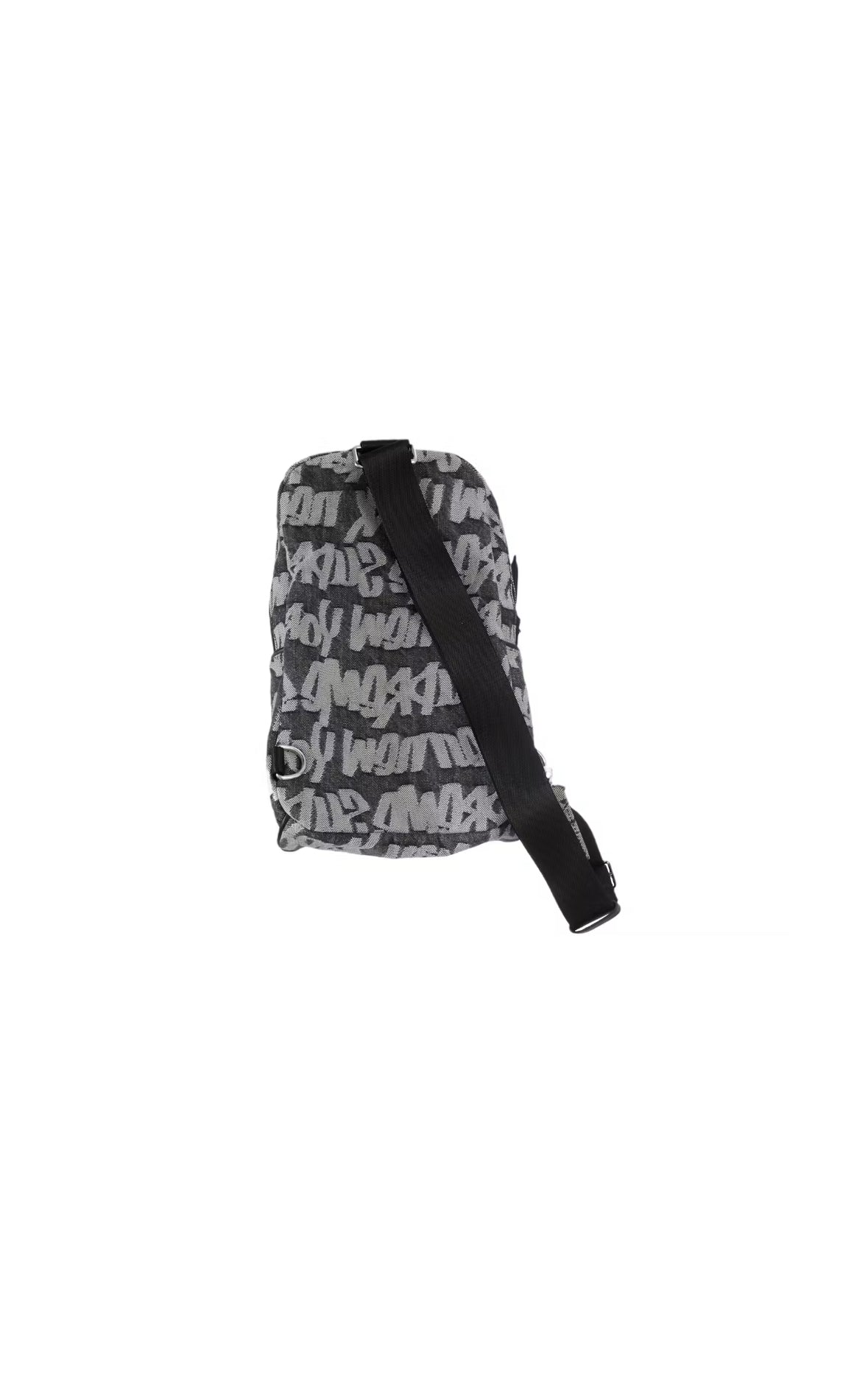 Supreme Fat Tip Jacquard Denin Sling Bag Black